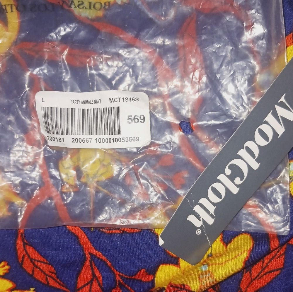 Modcloth Multicolor Patterned Blouse NWT - image 2